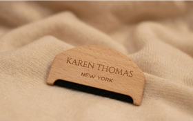 Cashmere Comb – Natural Beech Wood