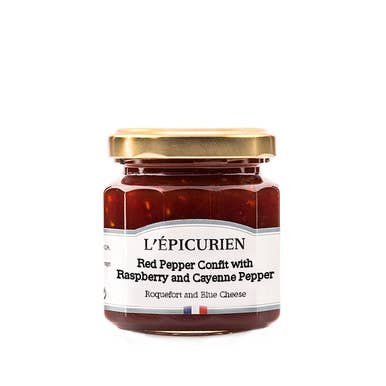 Confits for Cheese Red Pepper Raspberry