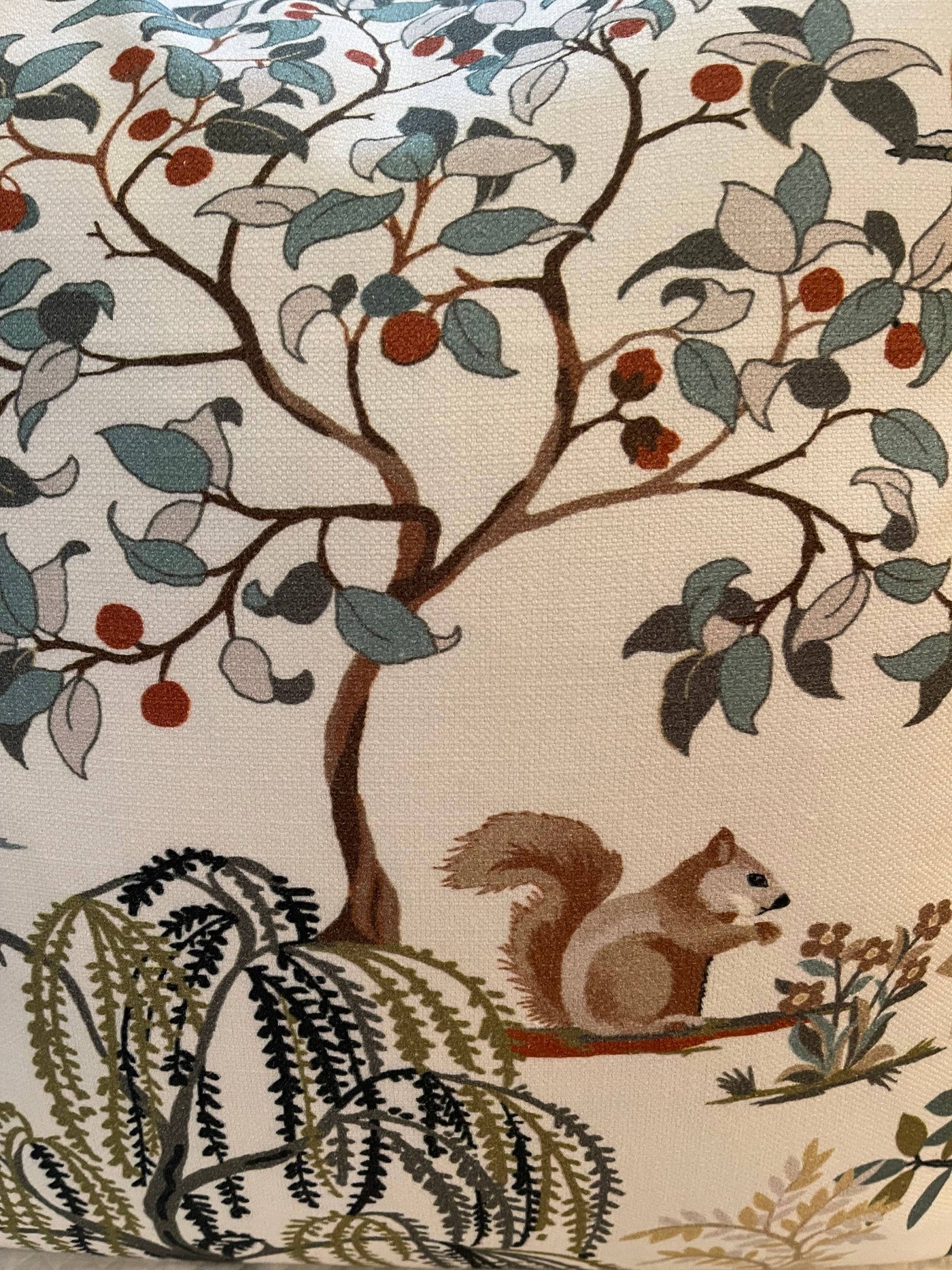 Cynthia Forest Scene 20" Toss Pillow