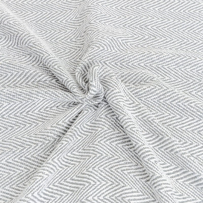 Fabstyles Herringbone Stripe 100% Cotton Blanket