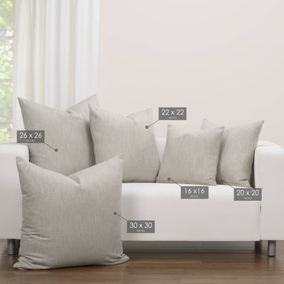 Fitzgerald Lumiere truffle Accent Throw Pillow